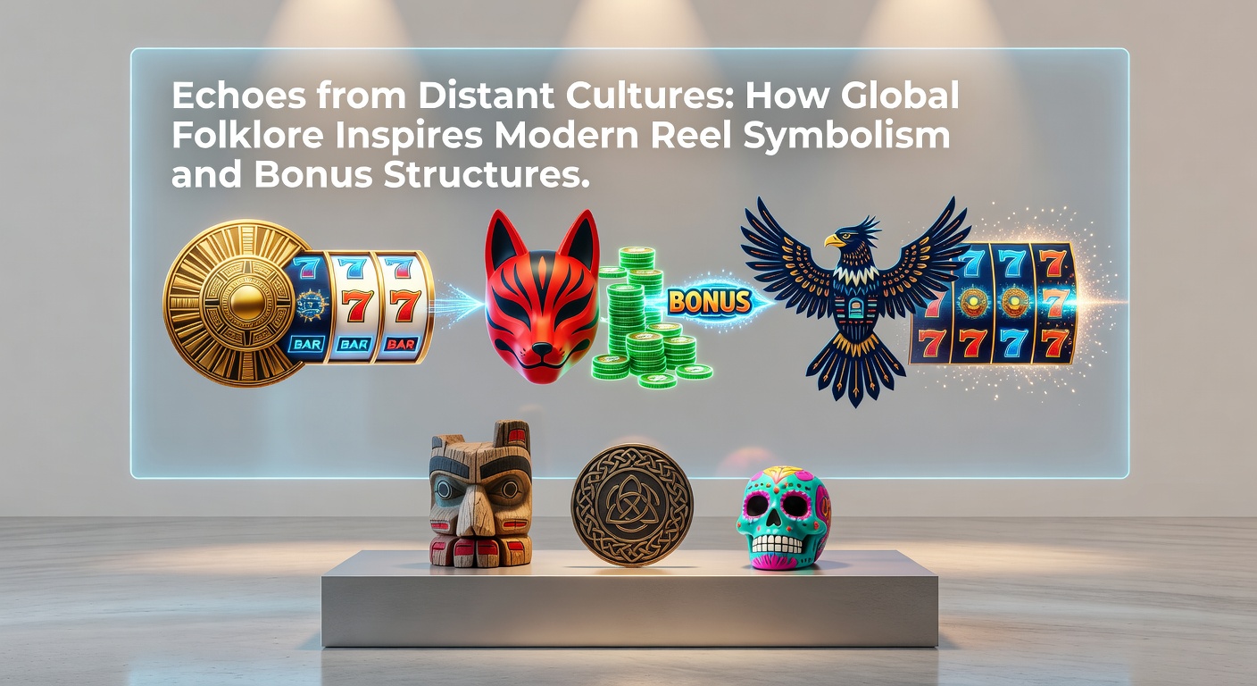Ancient symbols from global folklore reimagined on modern slot reels