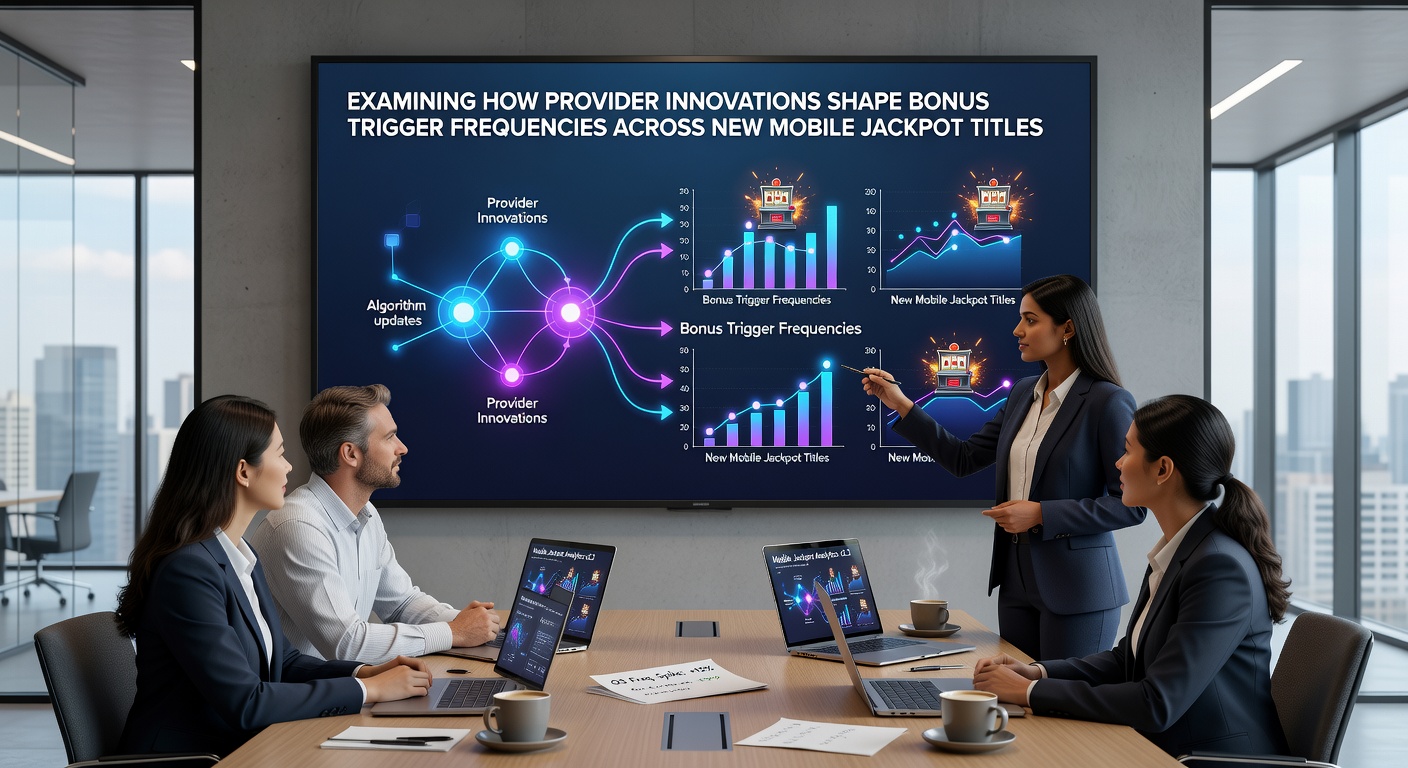 Developer dashboard illustrating bonus frequency analytics across mobile jackpot titles