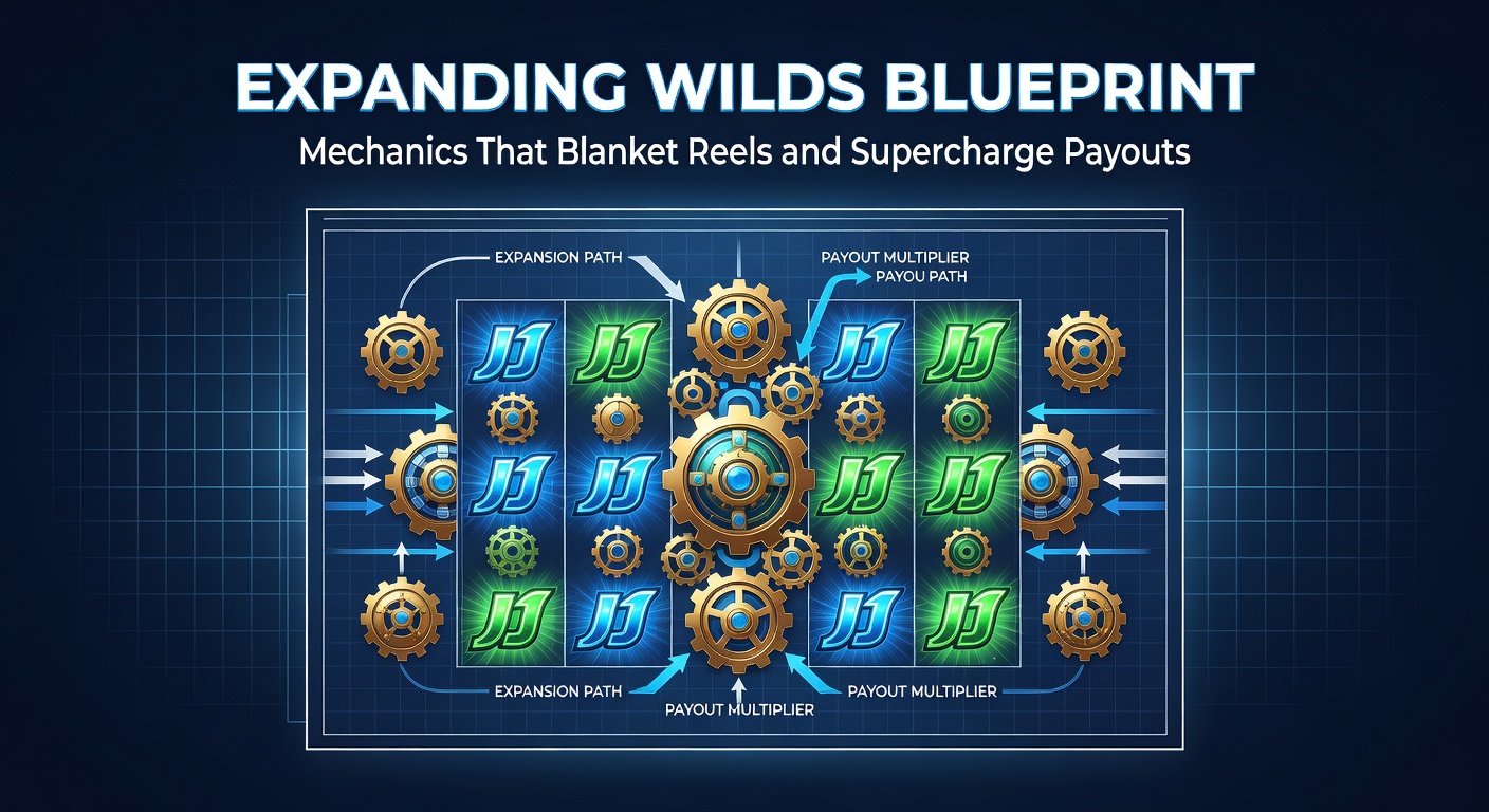 Vibrant slot reels expanding with wild symbols across multiple positions, showcasing blanket coverage and glowing payouts